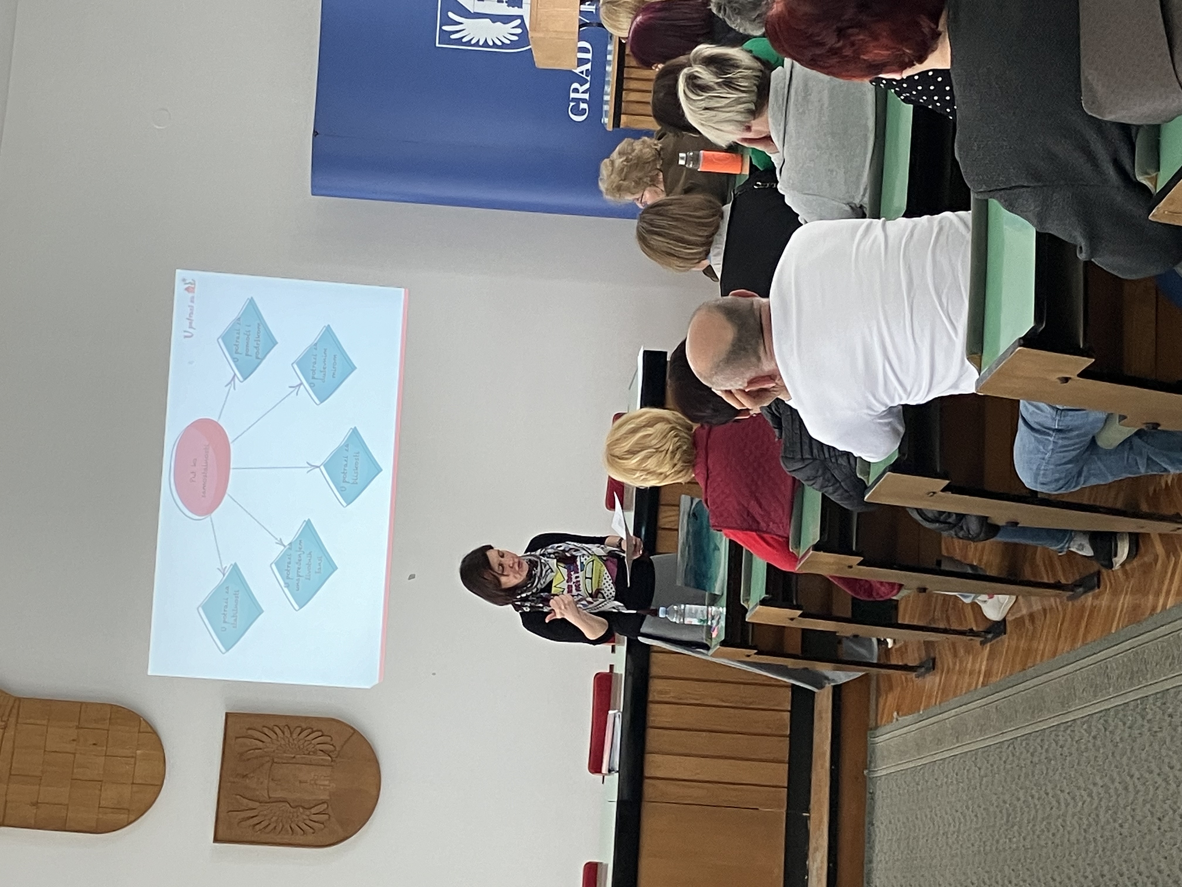 U Vrbovcu održano predavanje "U potrazi za domom"